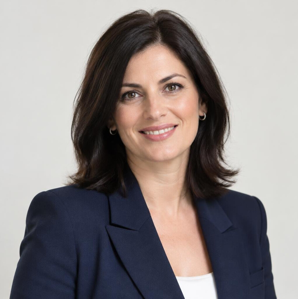 Portrait of a smiling professional woman in a blazer